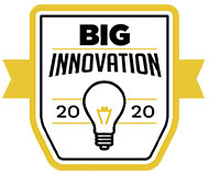 Official badge for the 2020 BIG Innovation Award
