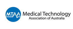 Official logo for the Medical Technology Association of Australia 