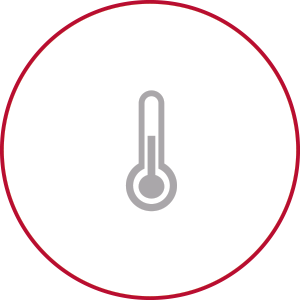 Masimo - Illustrazione del termometro grigio 