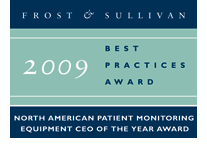 2009 North American Patient Monitoring CEO of the Year Award