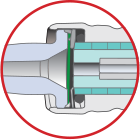 Masimo - NomoLine - Caratteristiche - Filtro antibatterico idrofobico